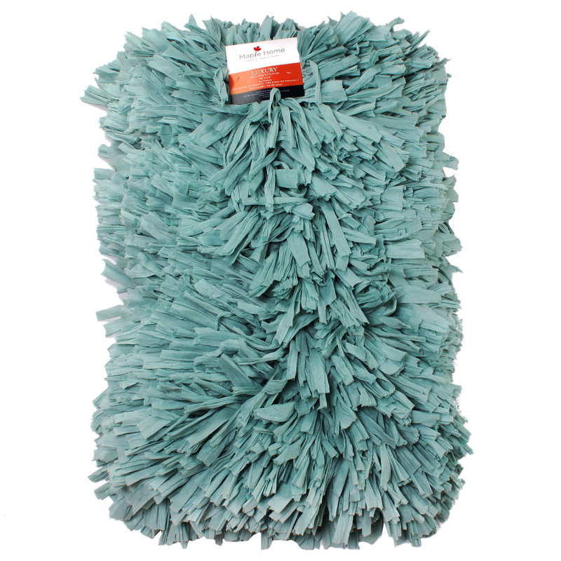 Mercer41 Bruthen Paper Shag Bath Rug & Reviews Wayfair.ca